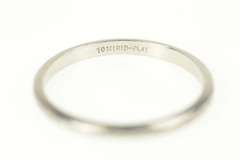 Platinum 2.1mm Art Deco Etched Pattern Wedding Band Ring
