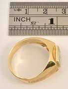 Nicely Designed Man's Diamond Ring