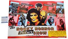 Meat Loaf Signed Rocky Horror Picture Show 24x36 Poster Exact Video Proof ACOA