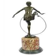 Woman Dancer Bronze Sculpture