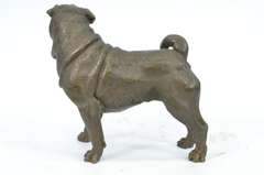 Shar Pei Dog Bronze Sculpture