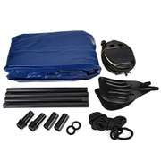 3-Person PVC Inflatable Fishing Rowing Boat