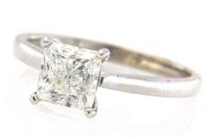 White Gold 2.02ct Diamond Solitaire Engagement Ring