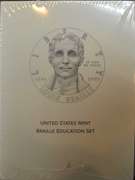 2009 Louis Braille Education Set With Silver Dollar