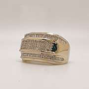 14kt White Gold & Diamond Band Ring