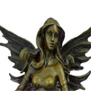 Mythical Fairy Angel Bronze Sculpture