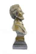 Abraham Lincoln President Bronze Bust Figural