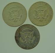 1966, 1968, 1969 Kennedy Silver Half Dollar