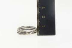 Sterling Silver 14K Authentic Pandora Diamond Rising Star Ring