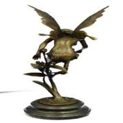 Mythical Bronze Fairy Angel Sculpture