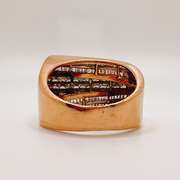 Gent's 14kt Solid Gold & 2.0 Carat Diamond Ring