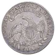 1827 Capped Bust Half Dollar - 111 - R4