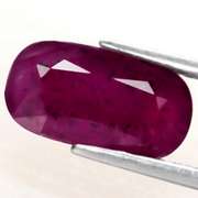 Stunning violet red 2.99ct unheated Ruby