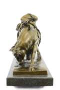 Nude - Bull Bronze Statue
