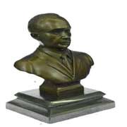 Russian Putin Bust Bronze Statue