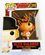 Malcolm McDowell Signed Clockwork Orange Funko Pop! #358 Alex ACOA Witness ITP
