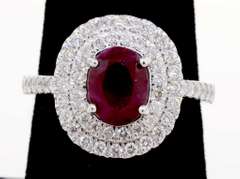 Illustrious Ruby and Diamond Ring