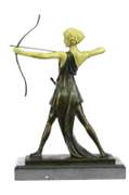Diana the Hunter Bronze Sculpture