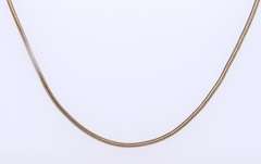 Vintage Sterling Silver Italian Chain Necklace