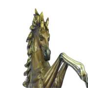 Muscular Toned Horse Bronze Sculpture