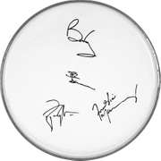 Queen Autographed Signed Facsimile Drum Head
