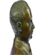 Russian Putin Bust Bronze Statue