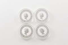 2006 Cook Islands $2 1 Oz Silver Coin - 4 Coin Set - Box & COA