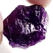 Large 20.60ct untreated uncut Amethyst