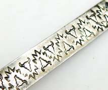 Garcia Native American Sterling Malachite Totem Bookmark