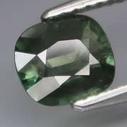 Heated only! 1.20ct true green Australian Sapphire