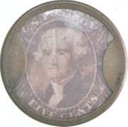 J. Gault - George Washington Postage Holder
