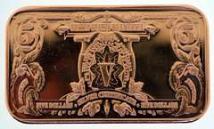 $5 Indian Chief Note 1 oz .999 Fine Copper Bar