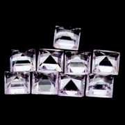 Glittering 12.13ct Brazilian pink Mystic Topaz set!
