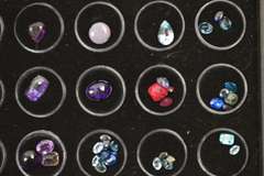 Loos Gemstones Tray Lot