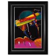 Peter Max, "Zero Spectrum" Framed One-Of-A-Kind Acrylic Mixed Media (34.5" x 46.5"), Hand Signed with Letter of Authenticity.