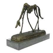 Modern Dog Bronze Sculpture