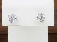 Classic 1.50CTW Diamond Stud Earrings