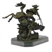 Arizona Cowboy Bronze Sculpture