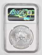 MS70 2019-W American Burnished Silver Eagle Early Releases Signed NGC