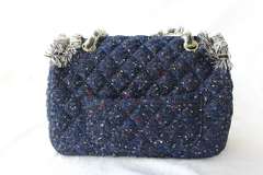 Designer Style Navy Color Hand Bag