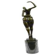 Nude Female Bronze Figurine