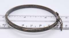 Vintage Sterling Silver Bangle Bracelet