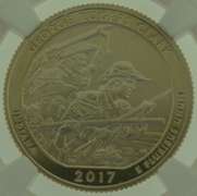 2017-S 25 Cents Early Realeases NGC SP70
