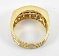 Large Man's Diamond Ring