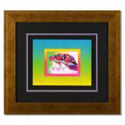 Peter Max, "Friends on Blends" Framed Limited Edition Lithograph, Numbered 498/500 and Hand Signed with Certificate of Authenticity.