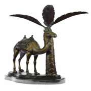 Camel Desert Bronze Statue
