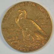 Sharp 1913 US $2.50 Indian Gold Piece. Nice