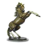 Muscular Toned Horse Bronze Sculpture