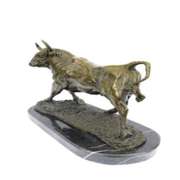 Bull Bronze Sculpture