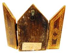 Vintage Italian Florentine Triptych